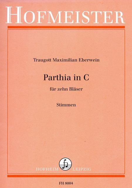 Parthia in Cfür 10 Bläser / Stimmen